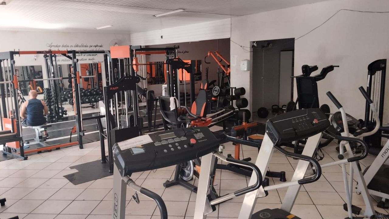 Imagem da estrutura da academia