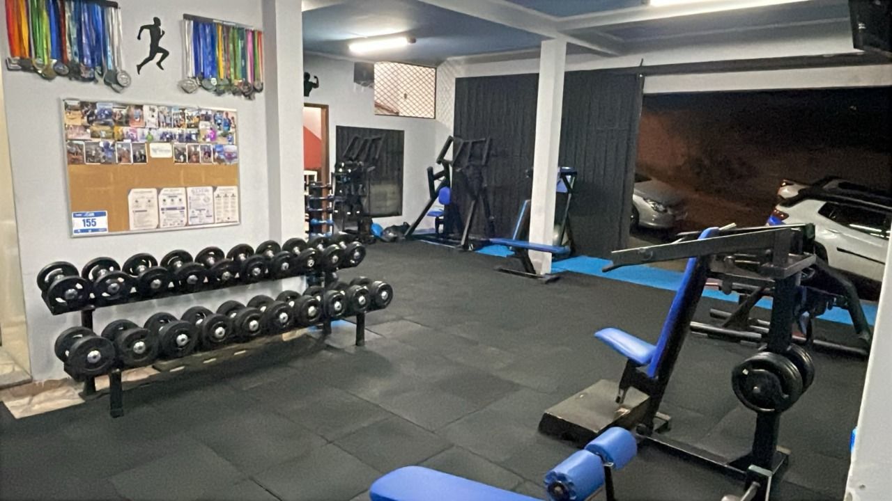 Imagem da estrutura da academia
