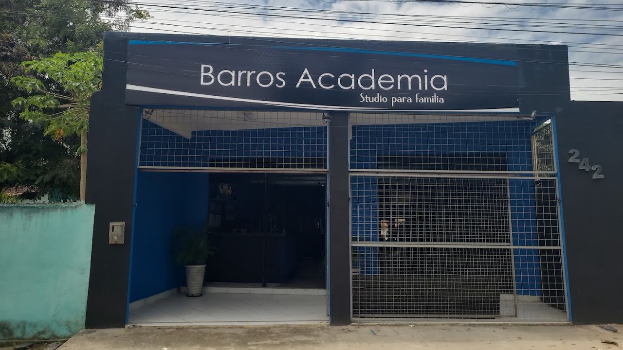 Imagem da estrutura da academia
