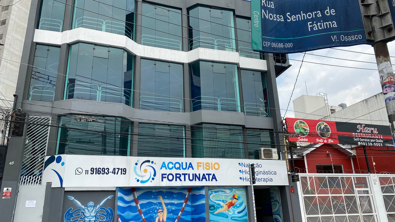 Imagem da estrutura da academia