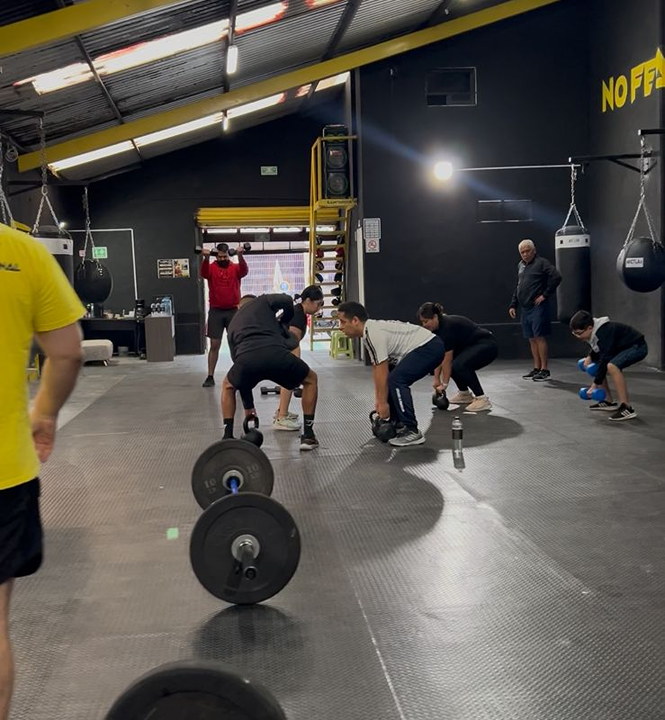 Imagem da estrutura da academia