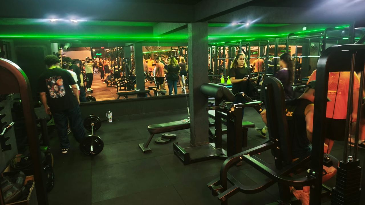 Imagem da estrutura da academia