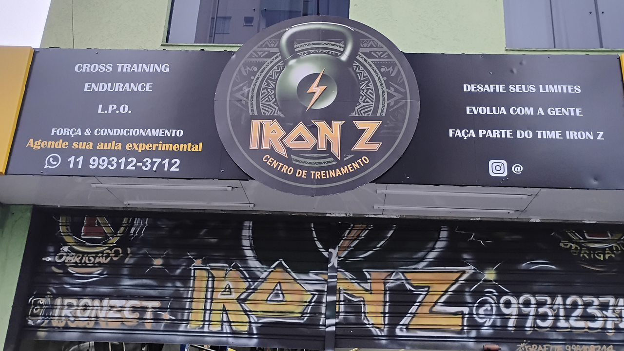 Imagem da estrutura da academia