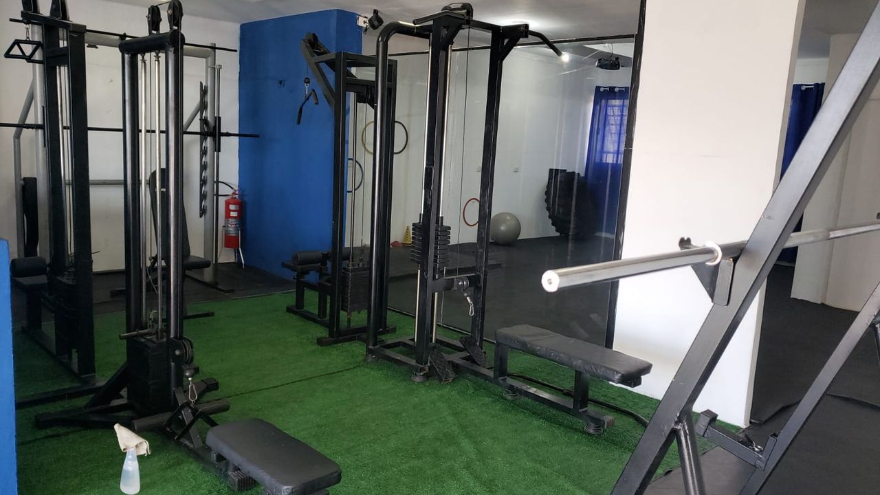 Imagem da estrutura da academia