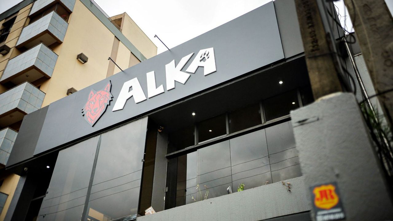 Imagem da estrutura da academia