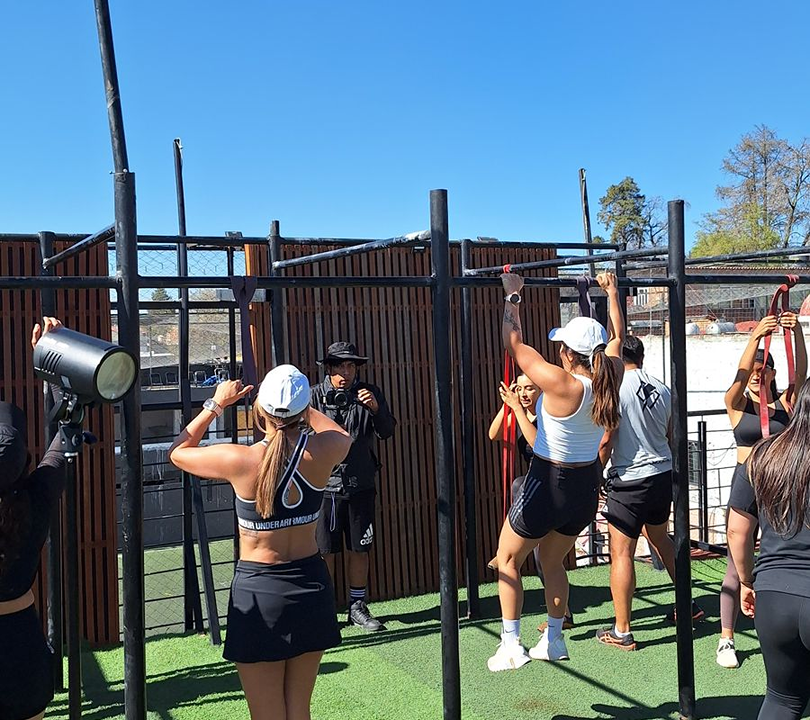 Imagem da estrutura da academia