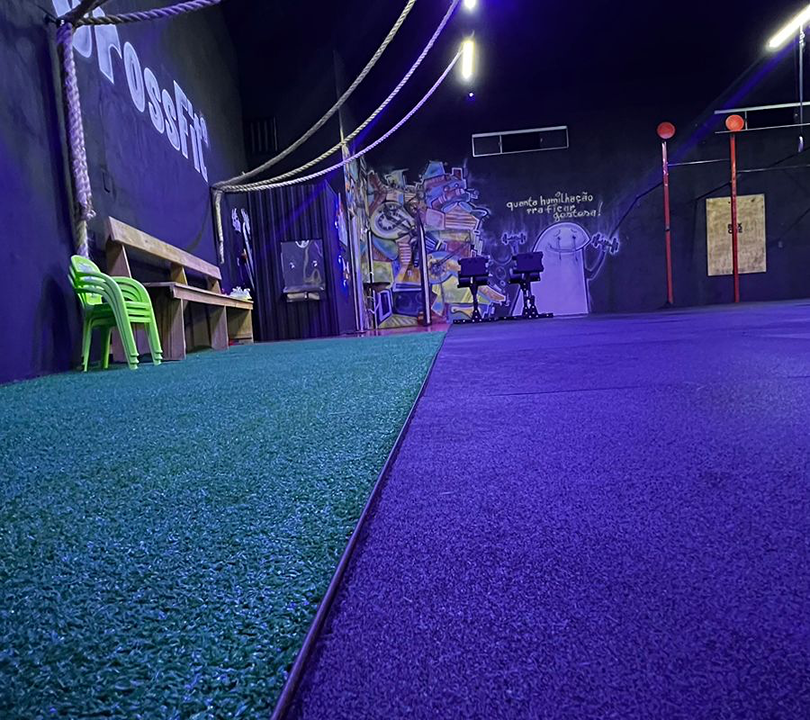 Imagem da estrutura da academia