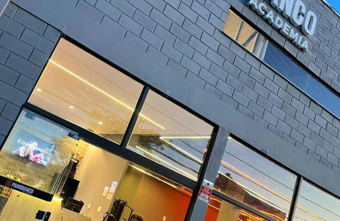 Imagem da estrutura da academia