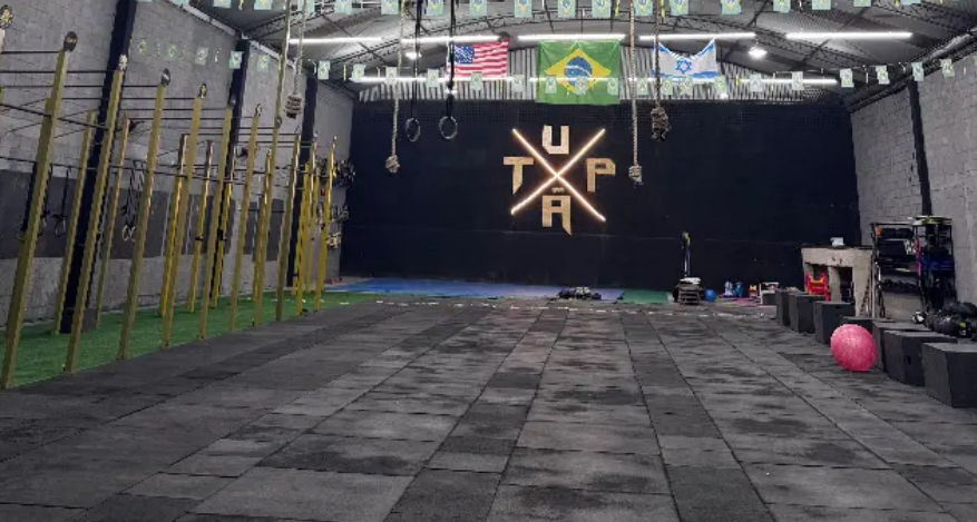 Imagem da estrutura da academia