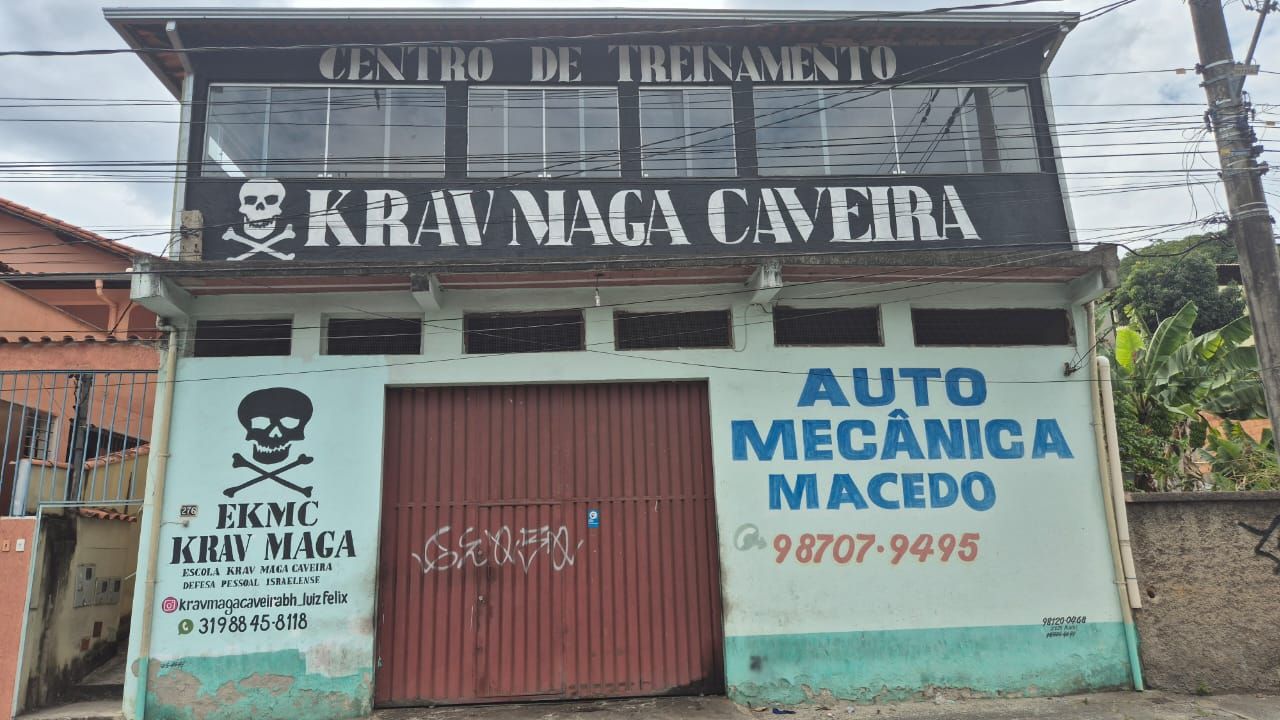 Imagem da estrutura da academia