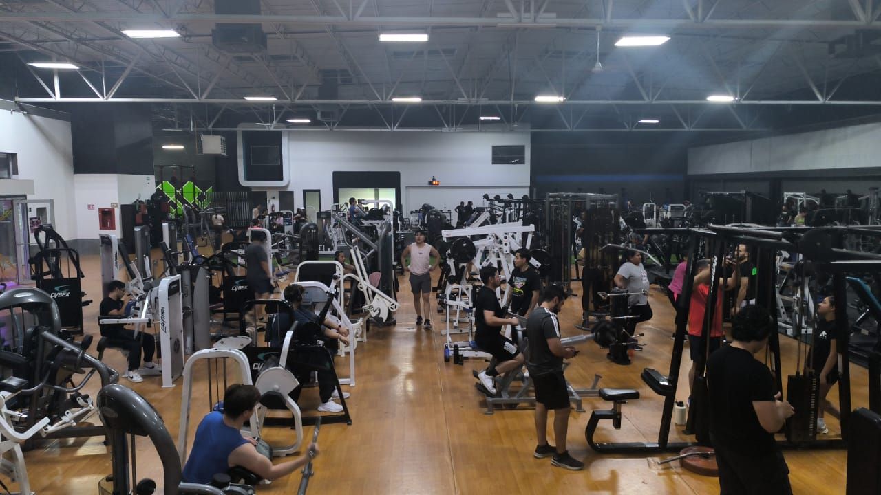 Imagem da estrutura da academia