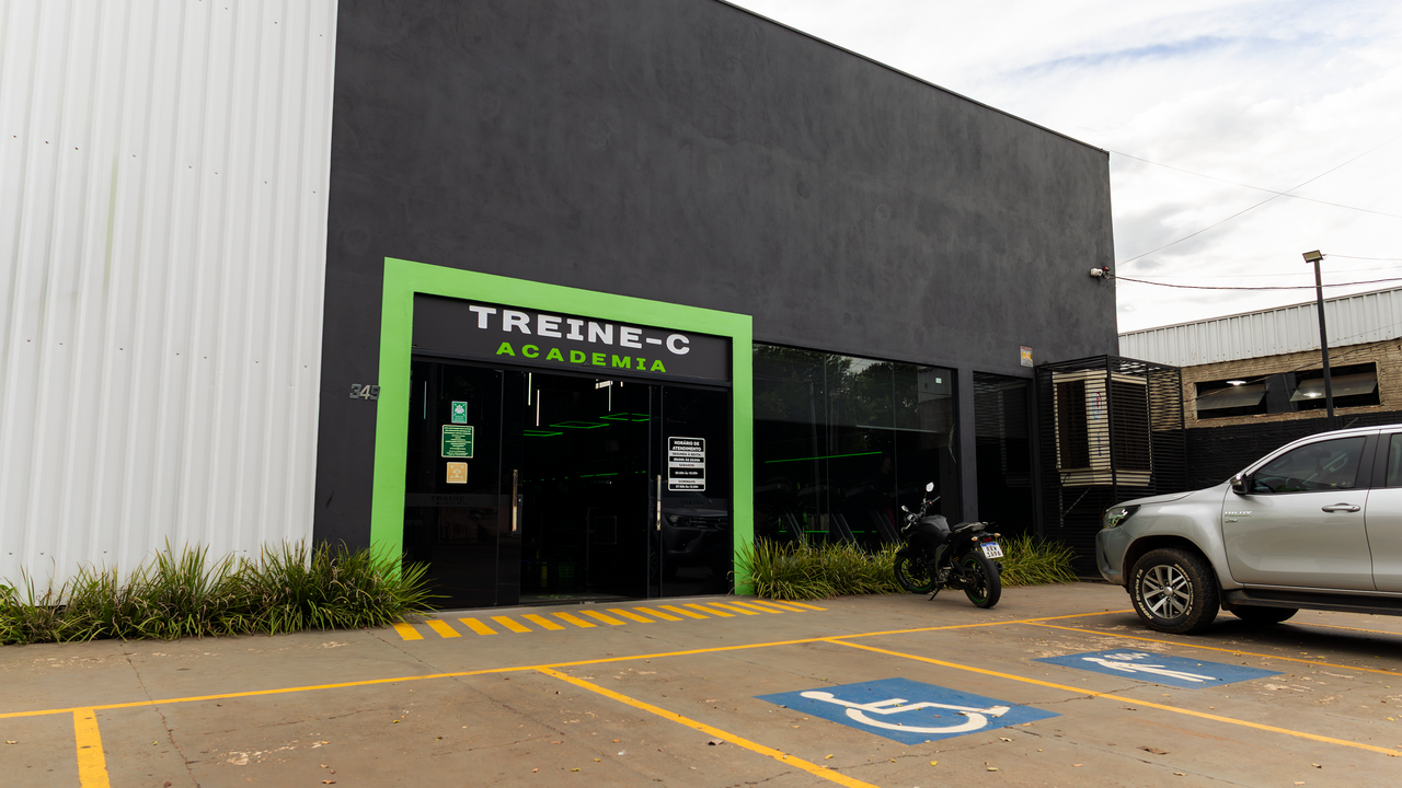 Imagem da estrutura da academia