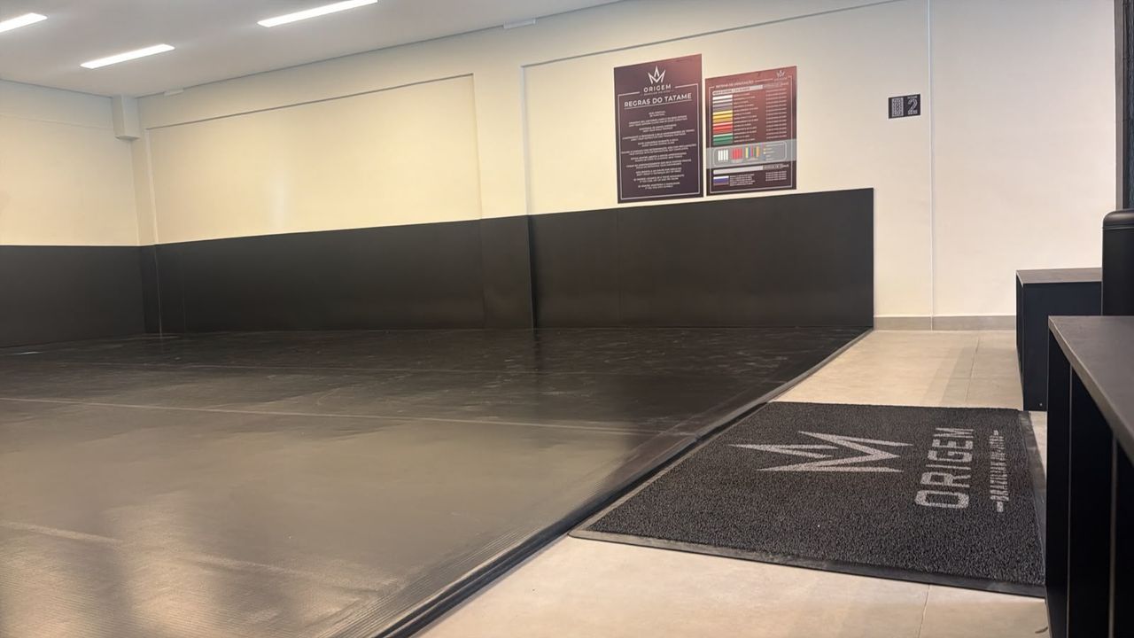 Imagem da estrutura da academia