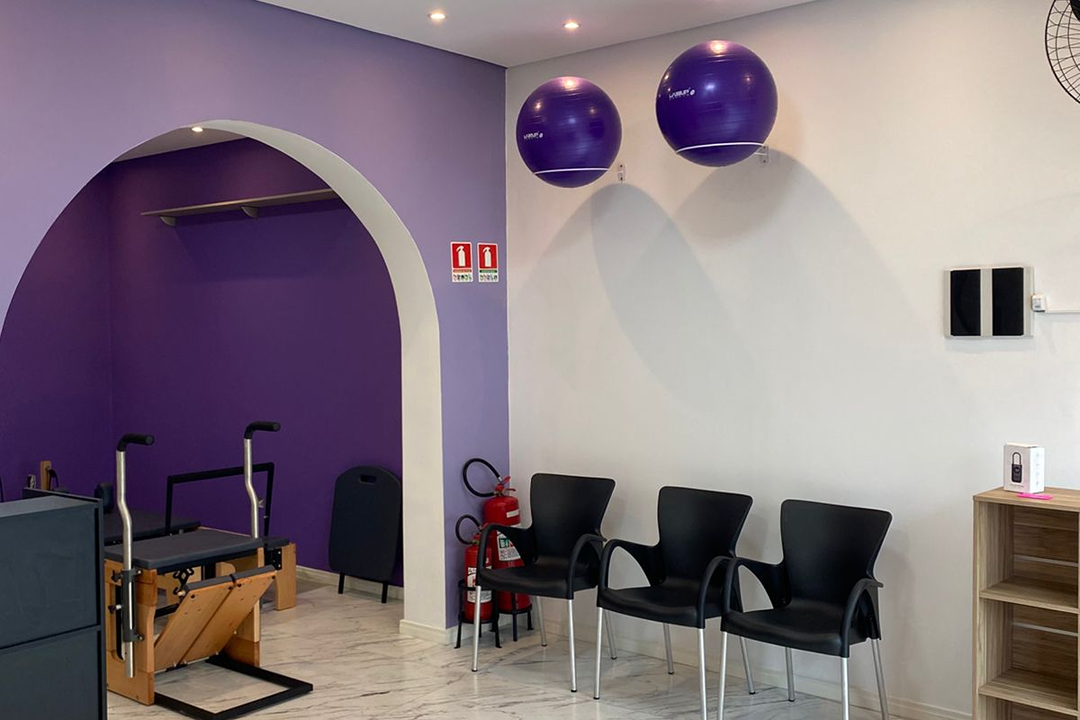 Imagem da estrutura da academia