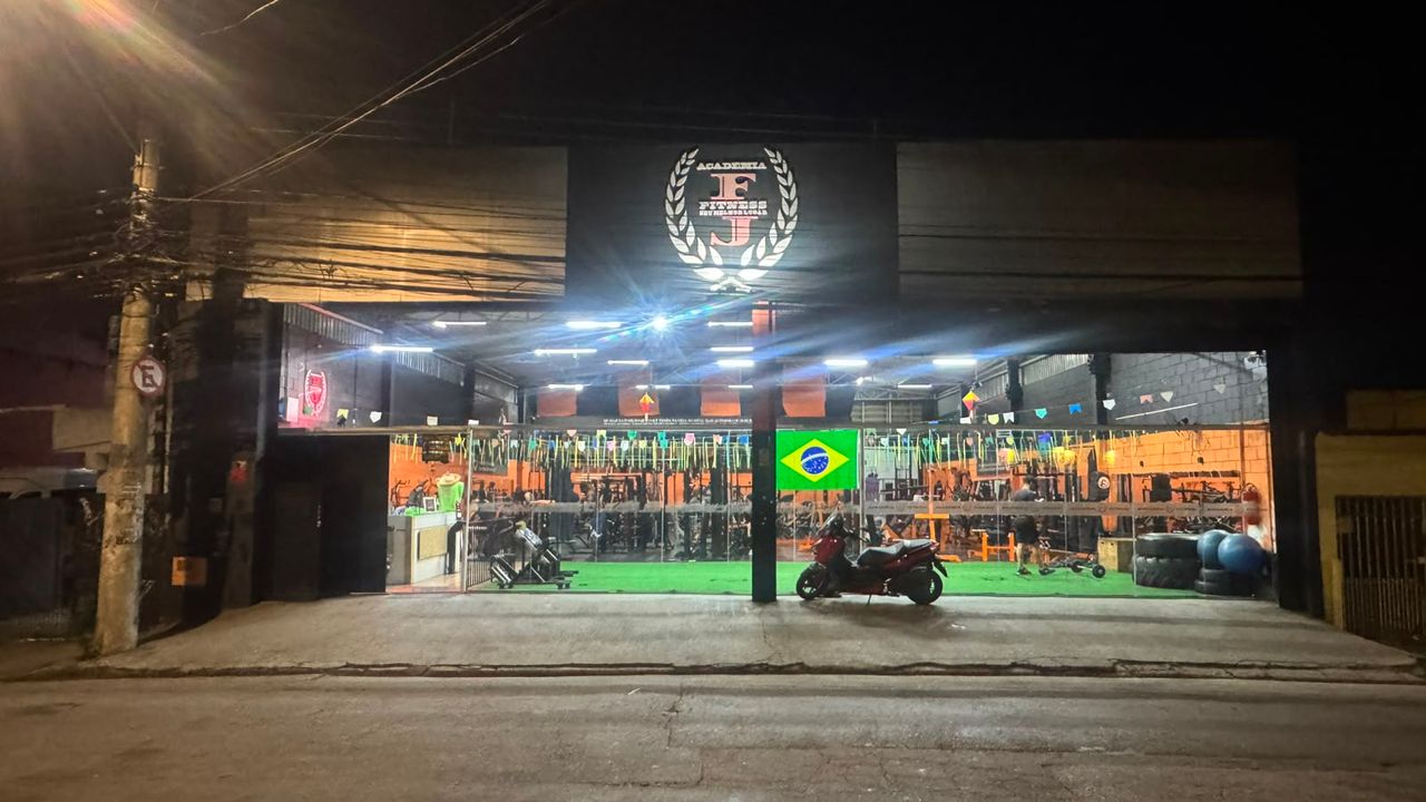 Imagem da estrutura da academia