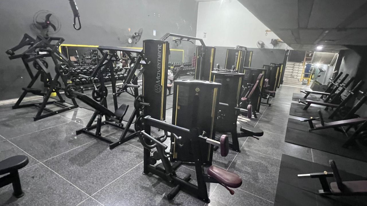 Imagem da estrutura da academia