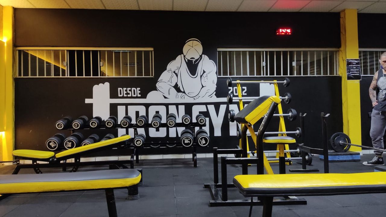 Imagem da estrutura da academia