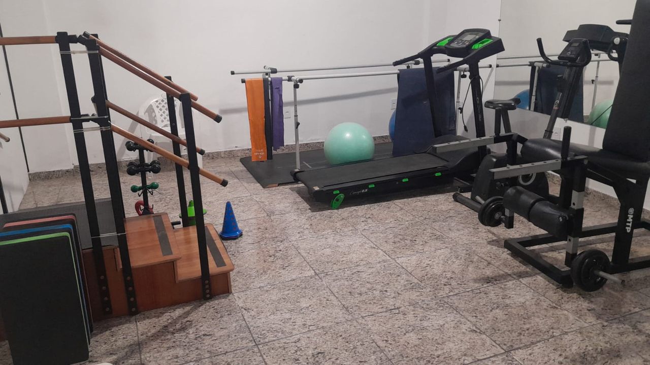 Imagem da estrutura da academia
