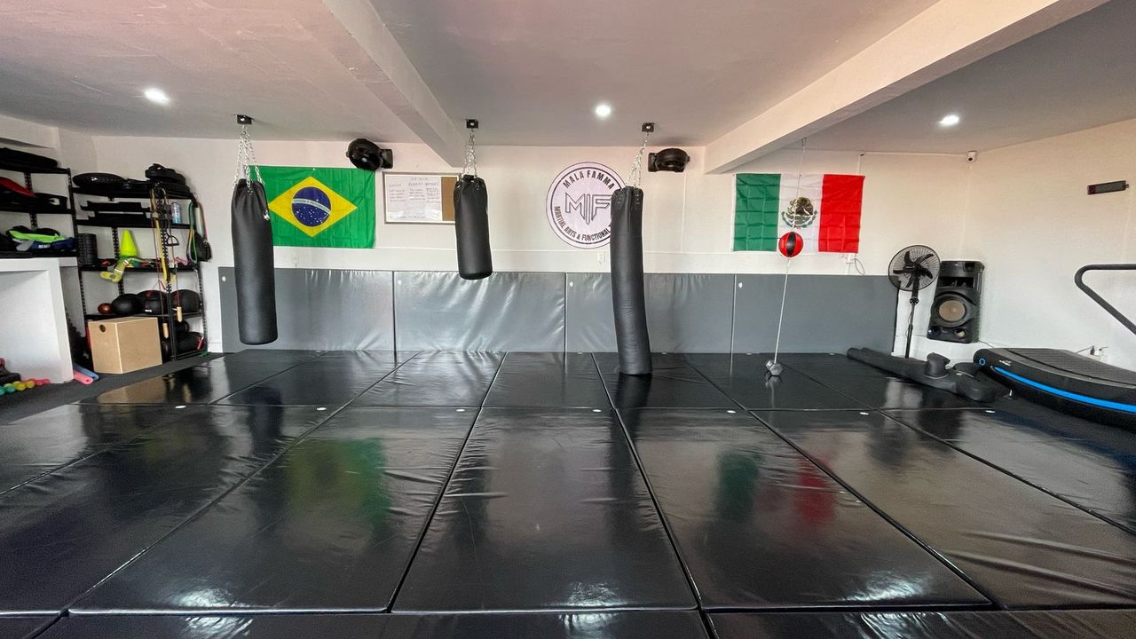 Imagem da estrutura da academia