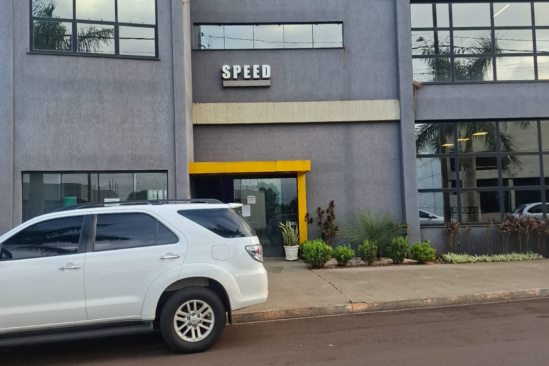Imagem da estrutura da academia