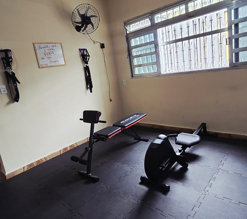 Imagem da estrutura da academia