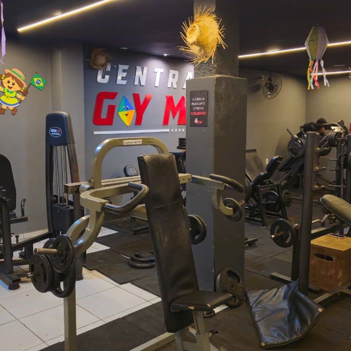 Imagem da estrutura da academia