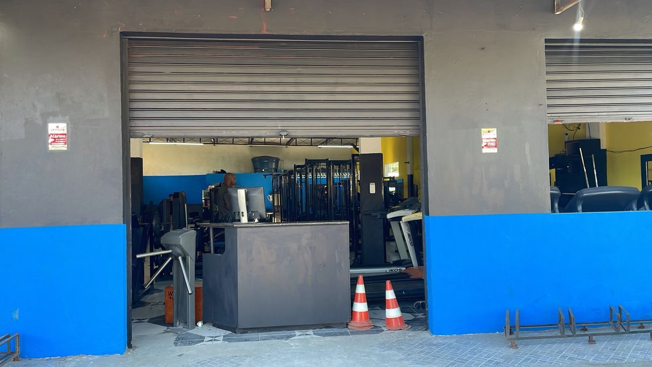 Imagem da estrutura da academia
