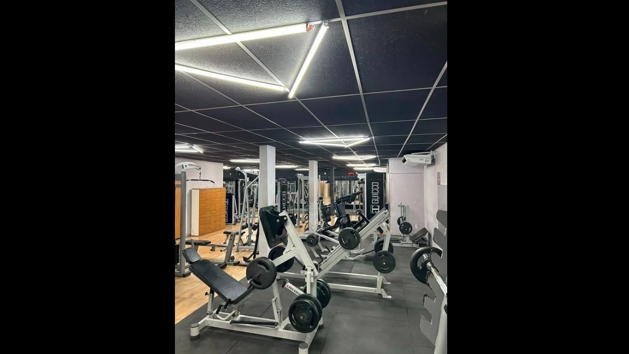 Imagem da estrutura da academia