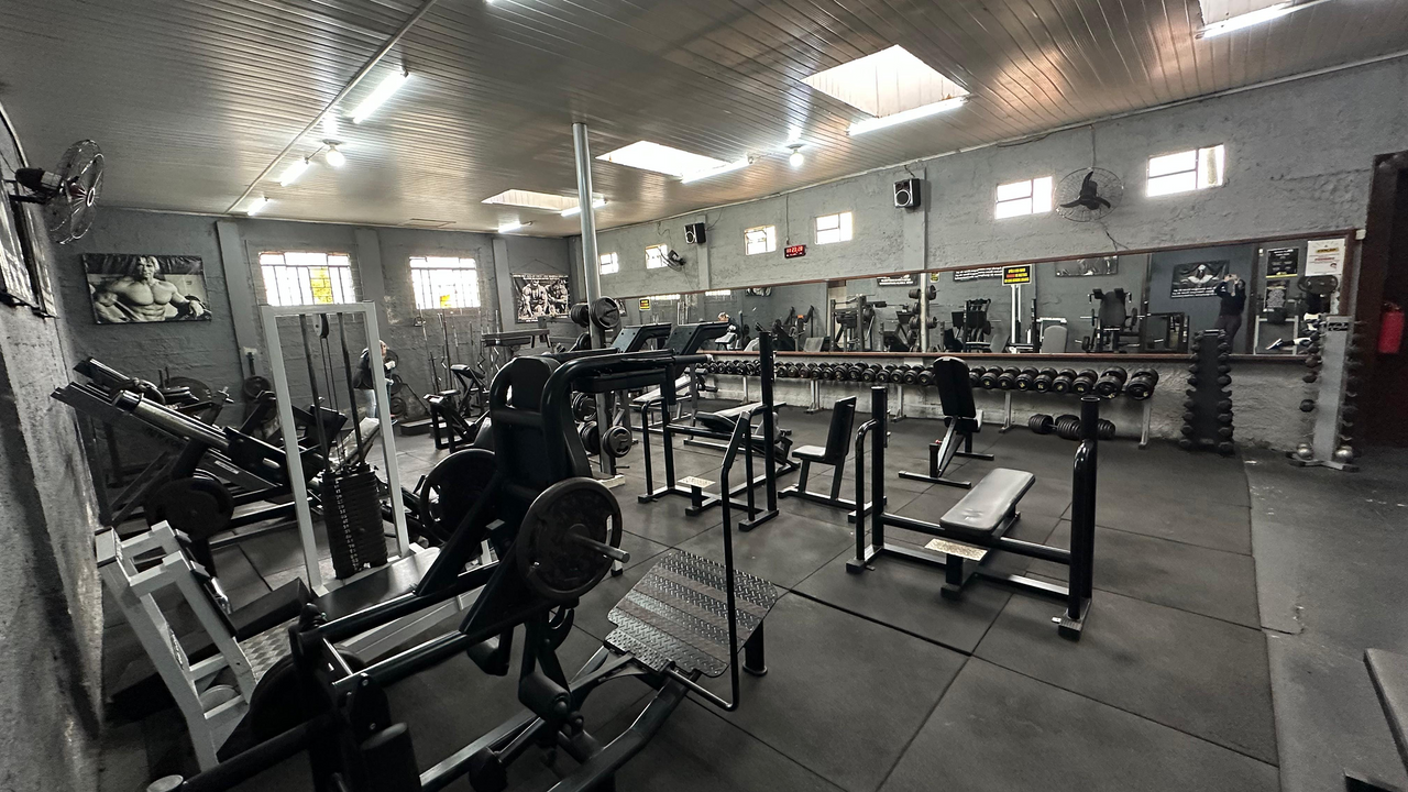 Imagem da estrutura da academia