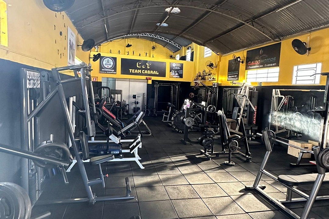 Imagem da estrutura da academia