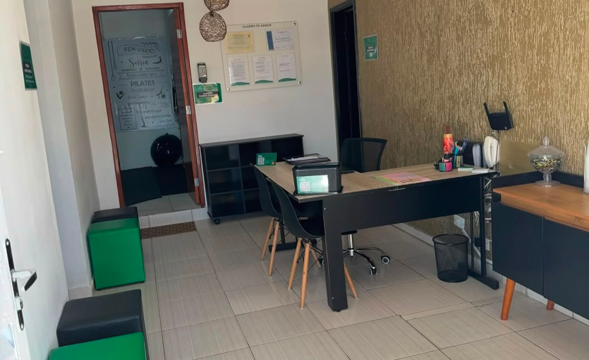 Imagem da estrutura da academia