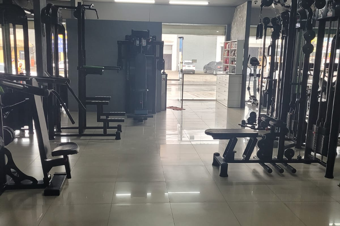Imagem da estrutura da academia