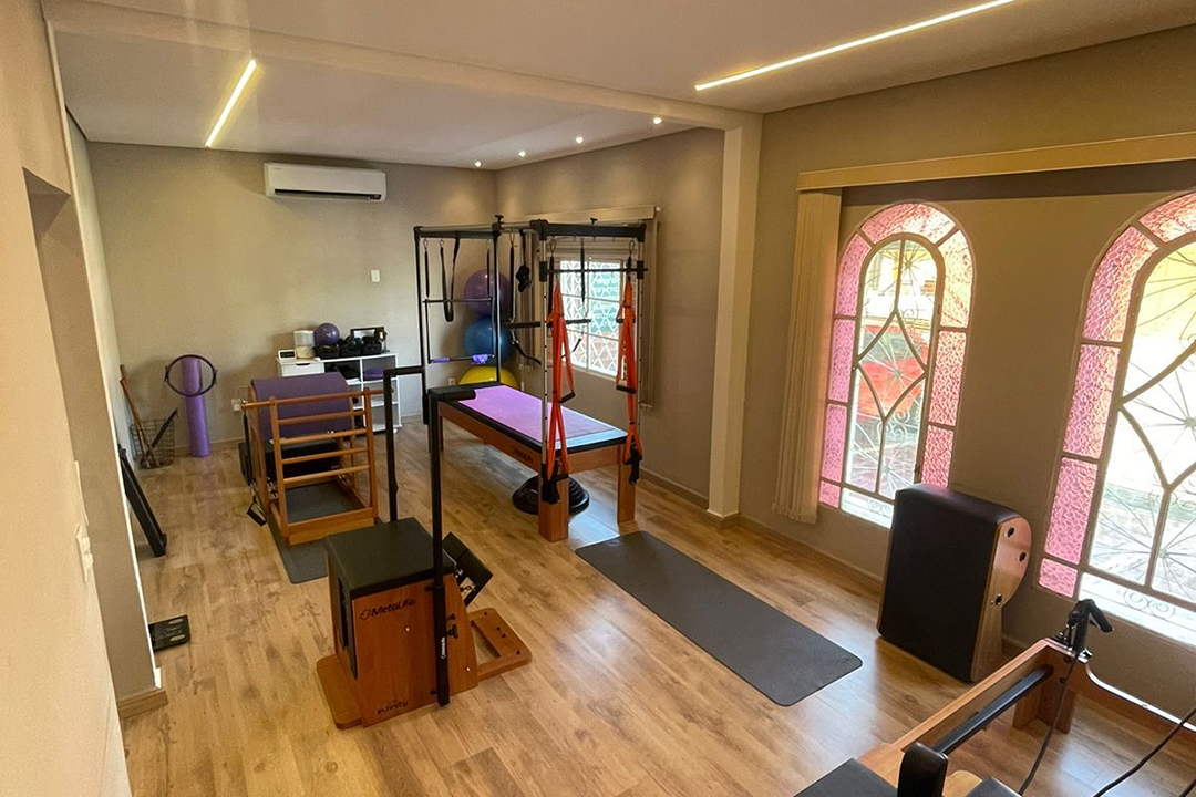 Imagem da estrutura da academia