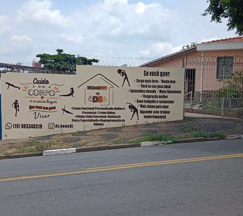 Imagem da estrutura da academia