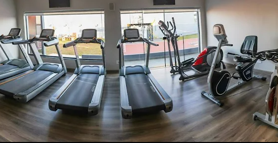 Imagem da estrutura da academia