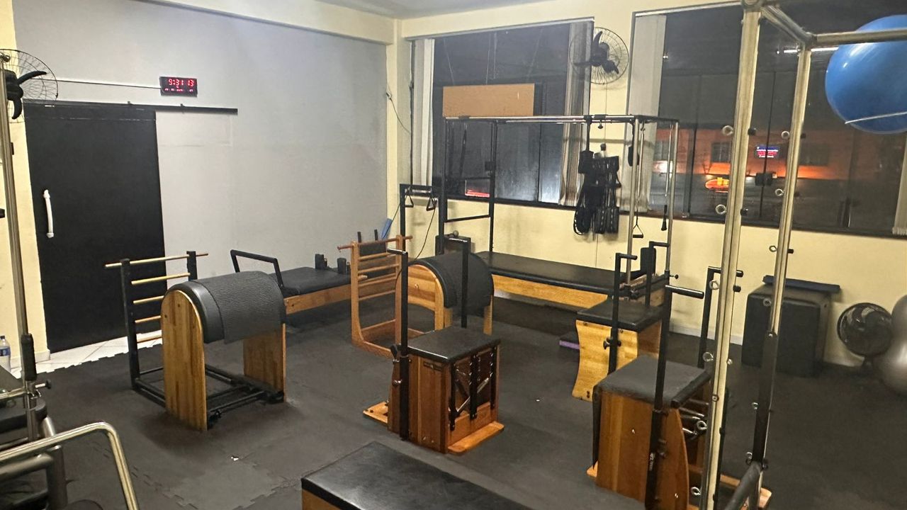 Imagem da estrutura da academia