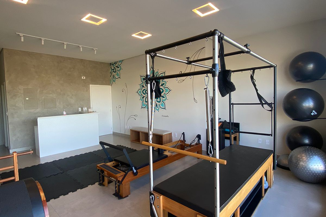 Imagem da estrutura da academia