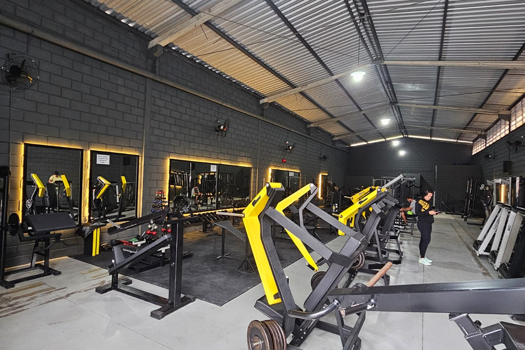 Imagem da estrutura da academia