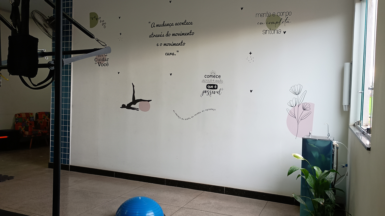 Imagem da estrutura da academia