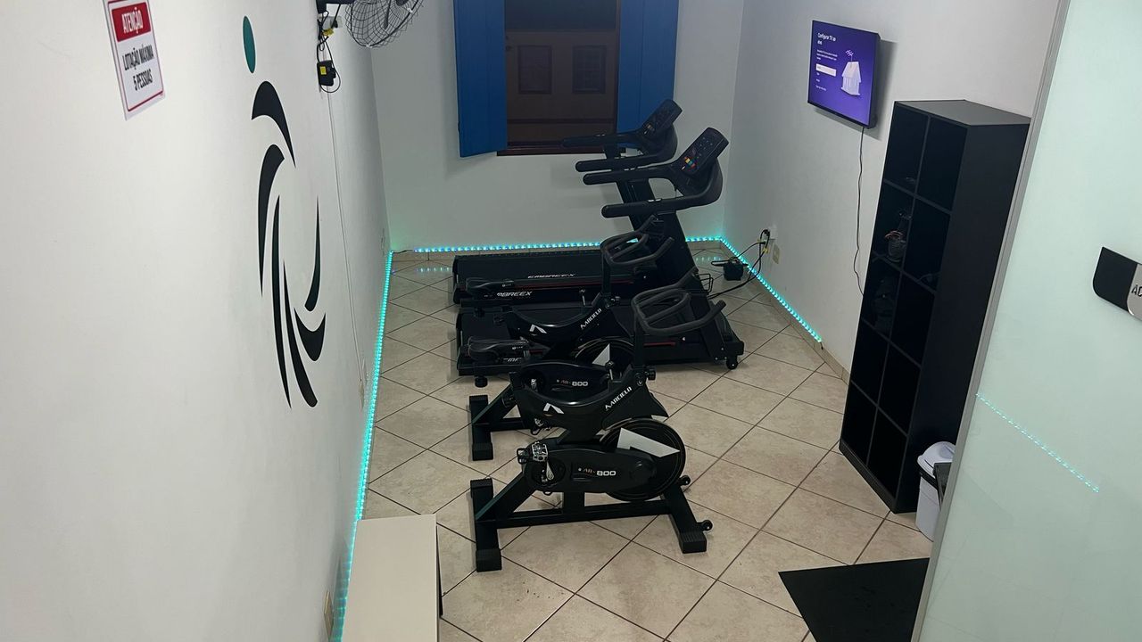 Imagem da estrutura da academia