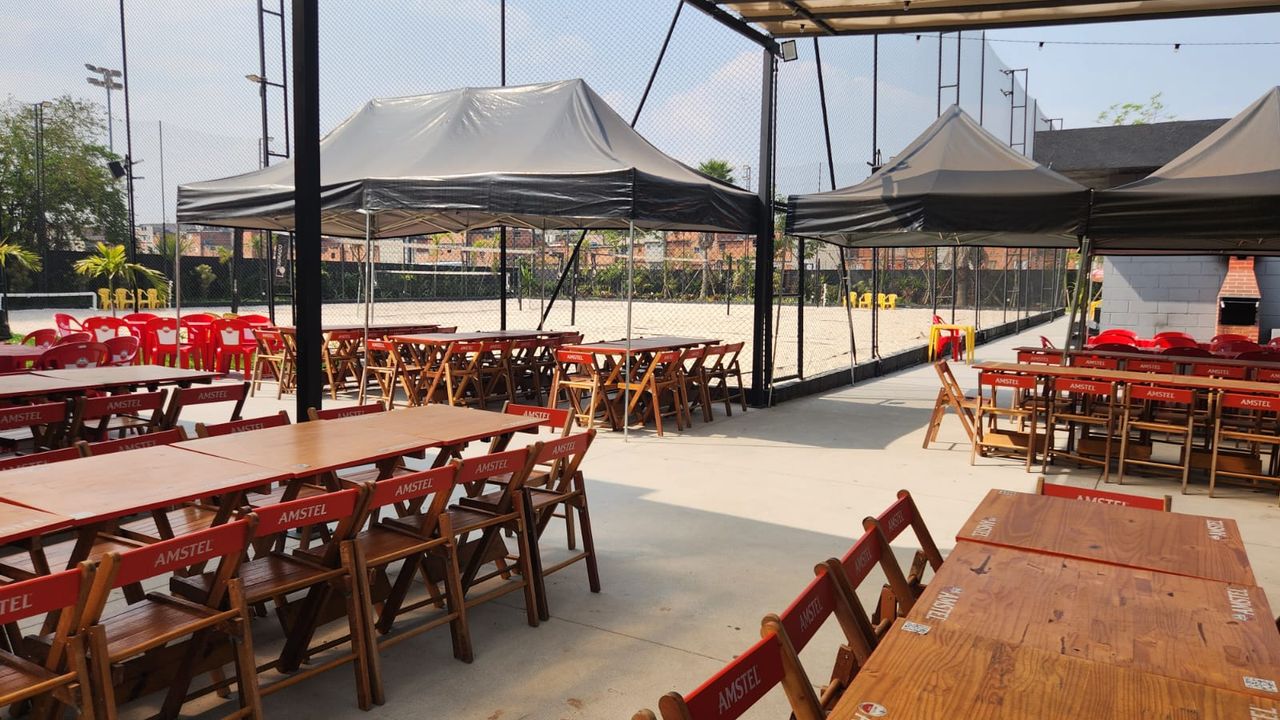 Imagem da estrutura da academia