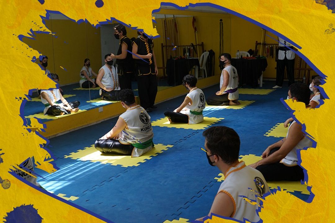 Imagem da estrutura da academia