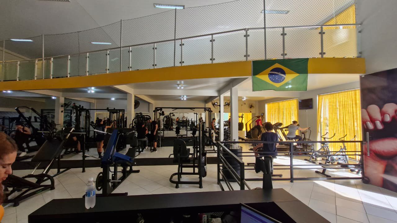 Imagem da estrutura da academia