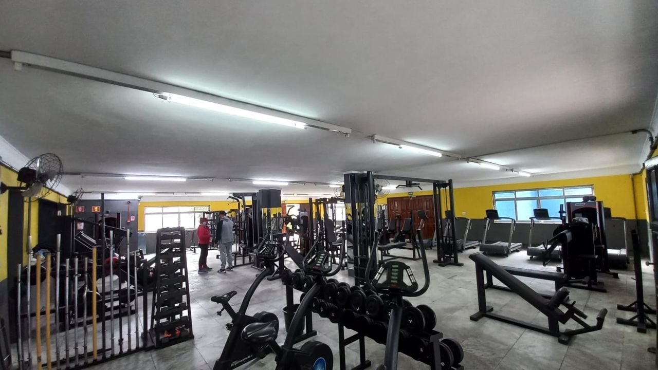 Imagem da estrutura da academia