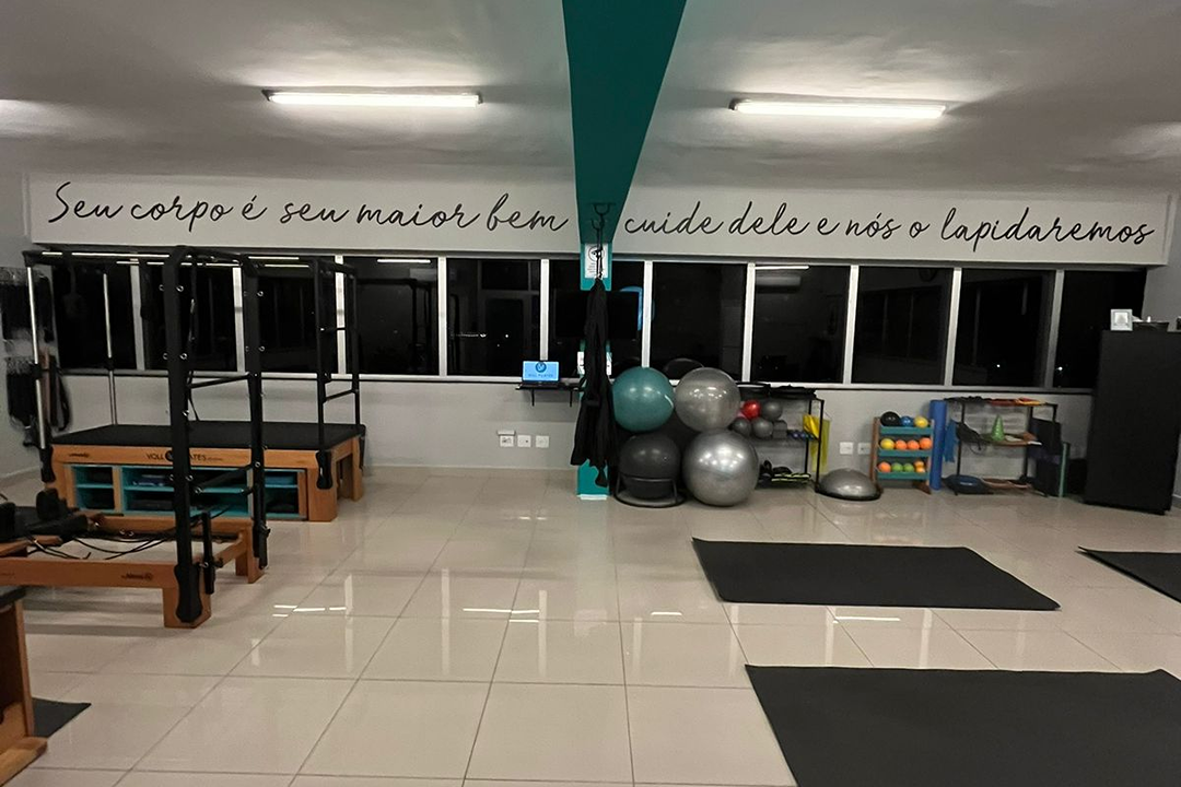 Imagem da estrutura da academia