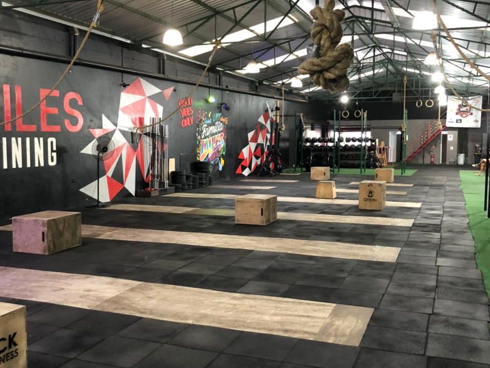 Imagem da estrutura da academia