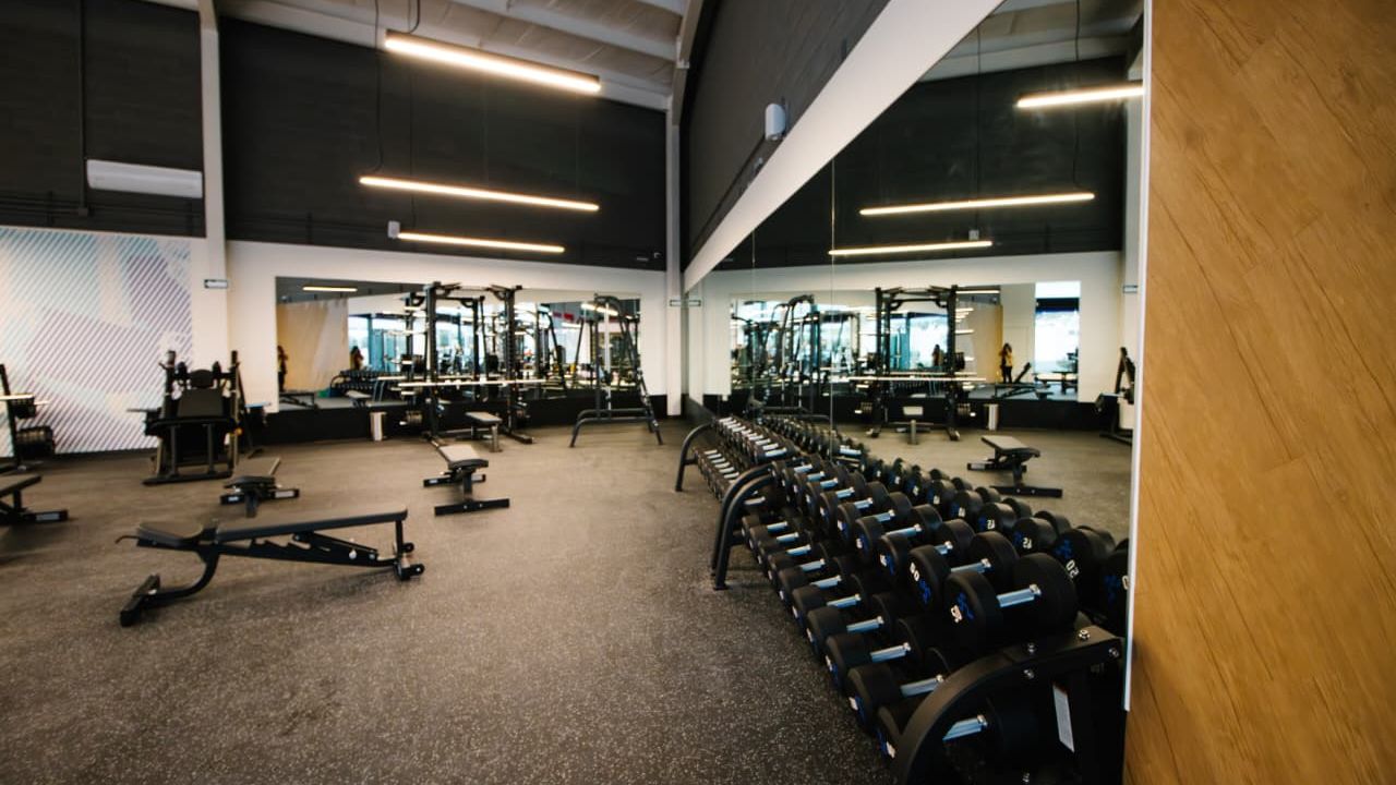 Imagem da estrutura da academia