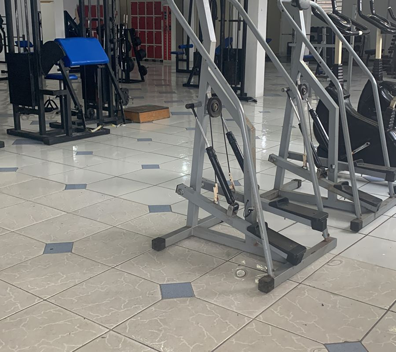 Imagem da estrutura da academia