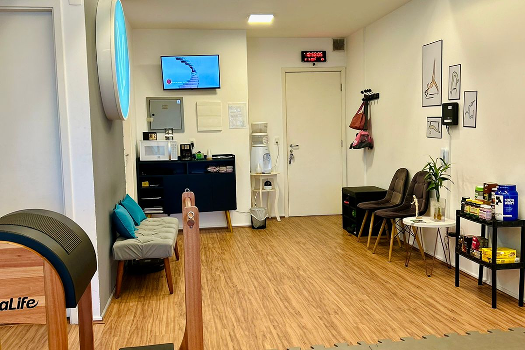 Imagem da estrutura da academia