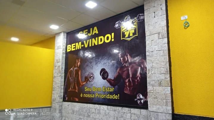 Imagem da estrutura da academia